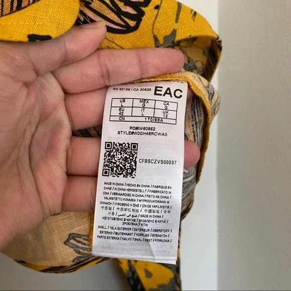 NWT Guess x Jennifer Lopez Blouse - Picture 6 of 8